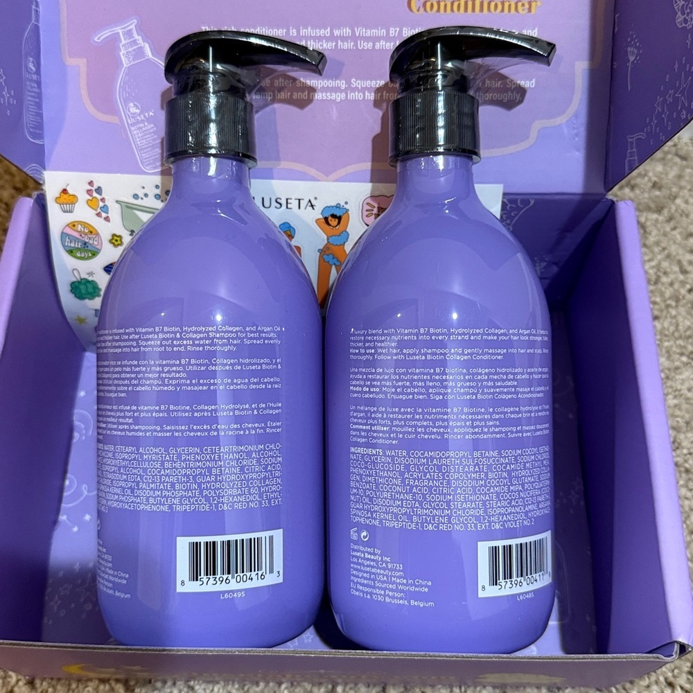 Luseta biotin and collagen Shampoo and Conditioner Set - Picture 5 of 6